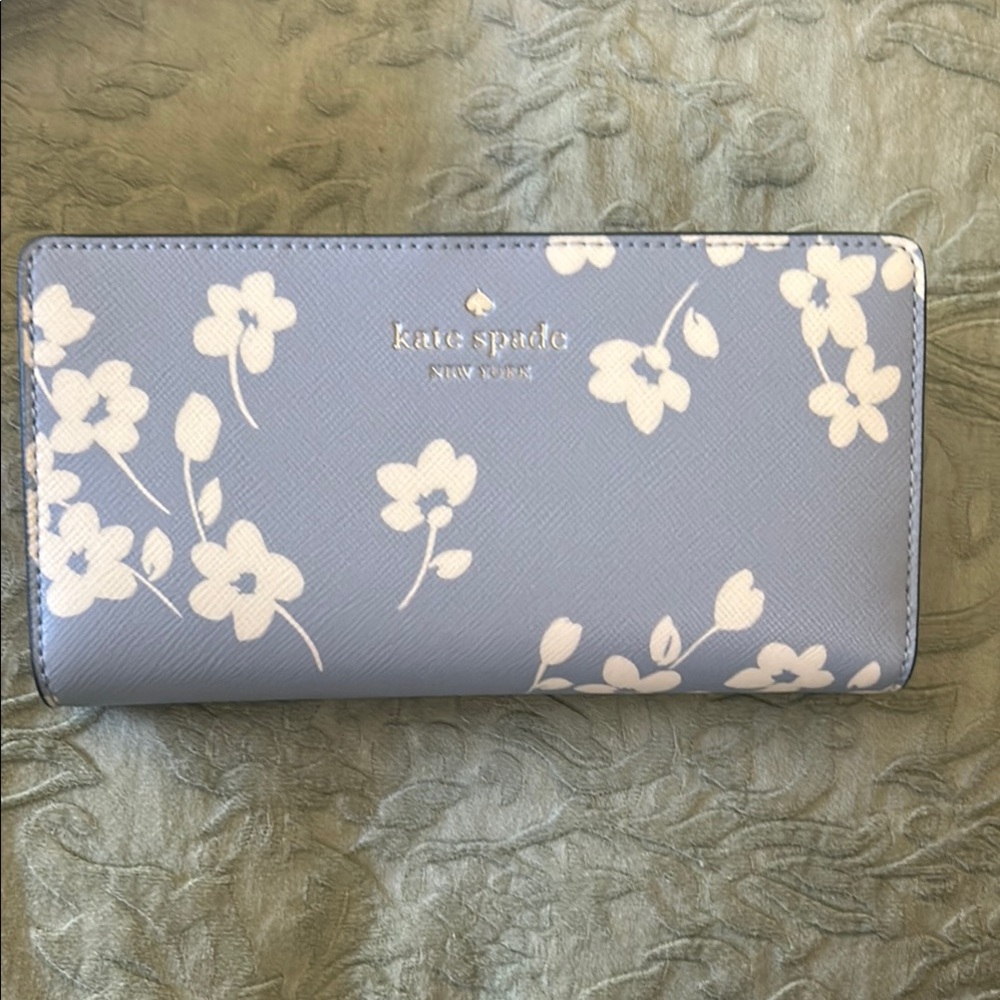 Kate Spade Lavender Floral Clutch